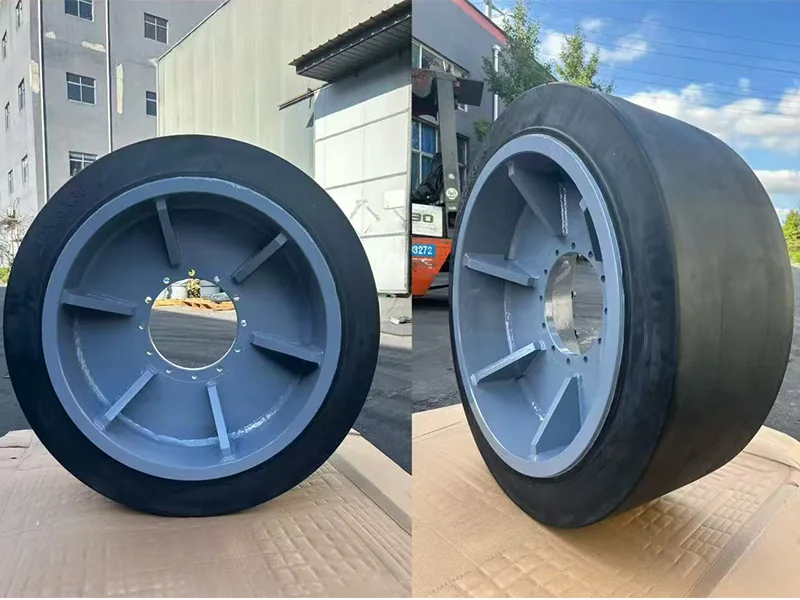 40x16x30 ٹائر مسافر بورڈنگ برج پر استعمال ہوتے ہیں