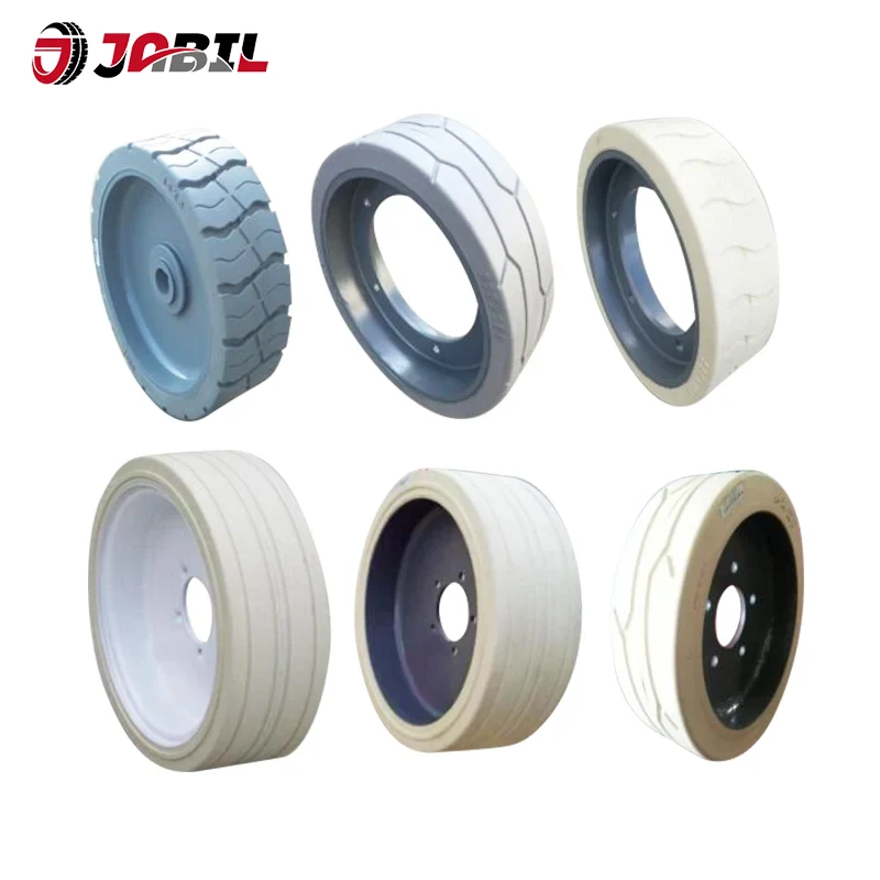 کینچی لفٹ ٹھوس ٹائر